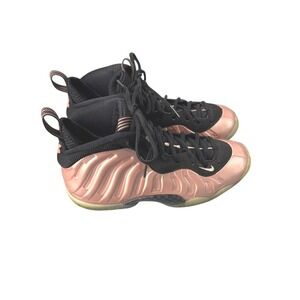 Nike Air‎ Foamposite One Rose Gold Black Metallic Sneakers Mens Size